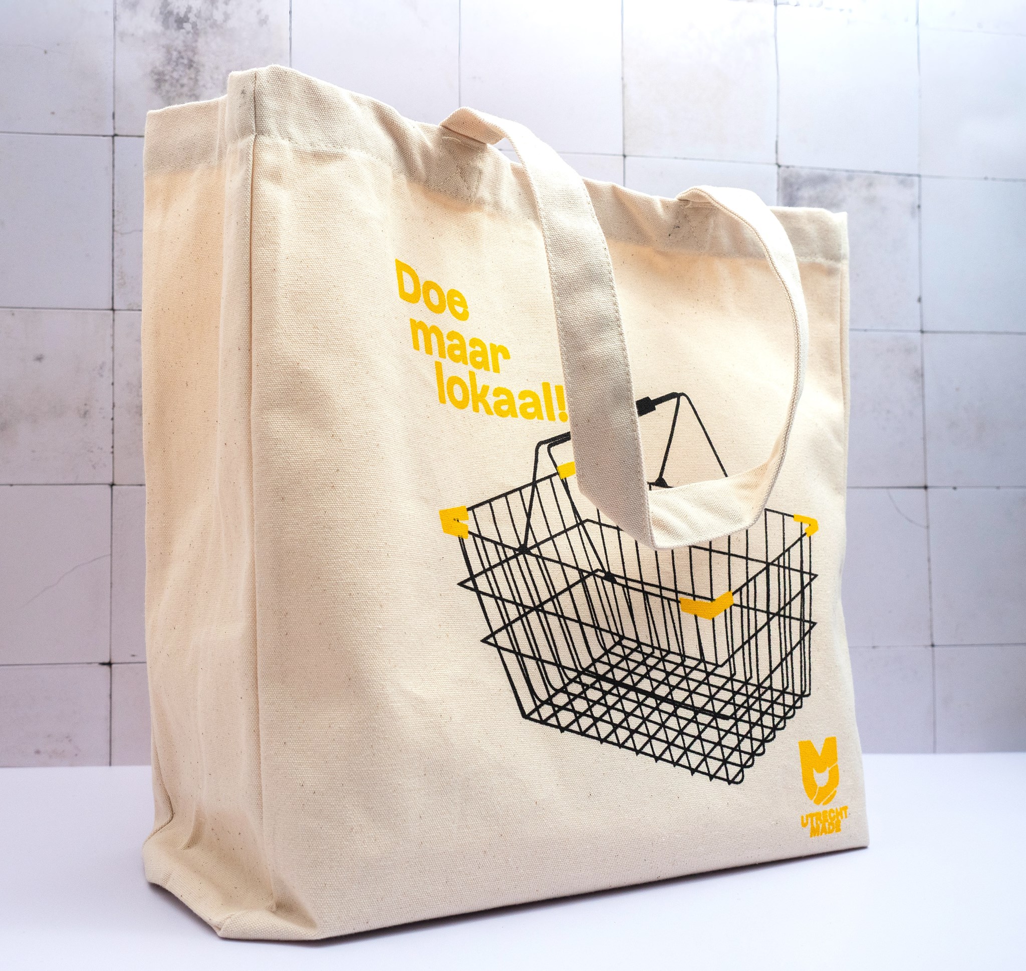 Afbeelding van Totebag 'Doe maar Lokaal' | Utrecht Made 